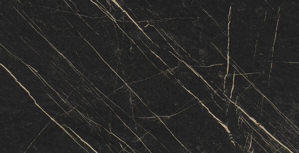 Porcelanico 56x113 Marquina Vetas Doradas - Imagen 4
