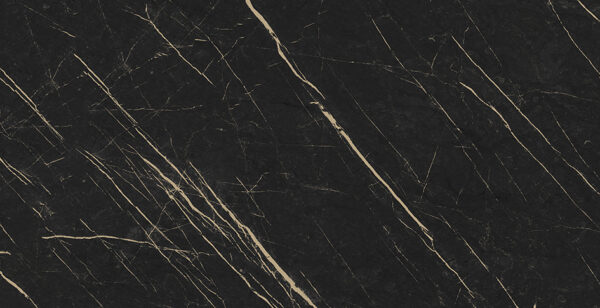 Porcelanico 56x113 Marquina Vetas Doradas - Imagen 2