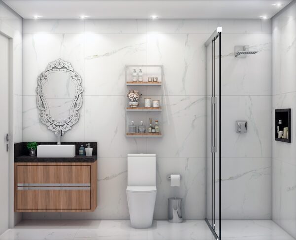 Porcelanico 74,5x74,5 Calacata - Mahal Polido - Imagen 6