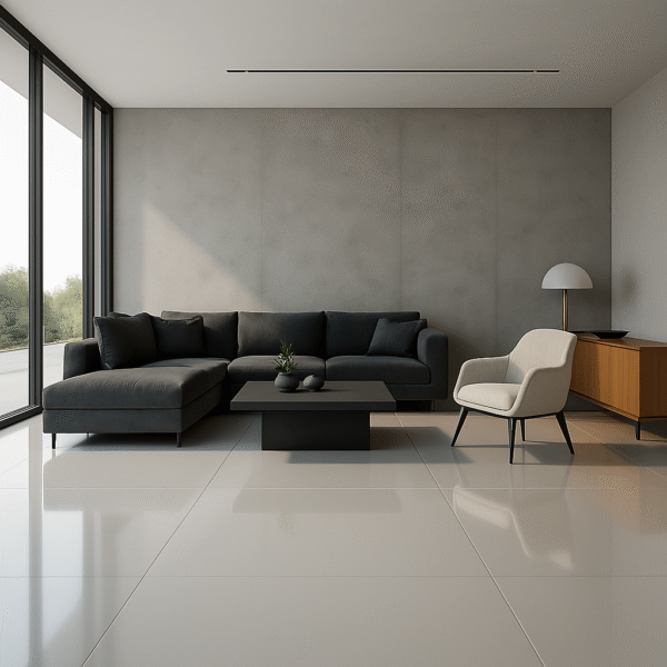 Porcelanico Avorio Cinza 87x87 Gris - Imagen 2