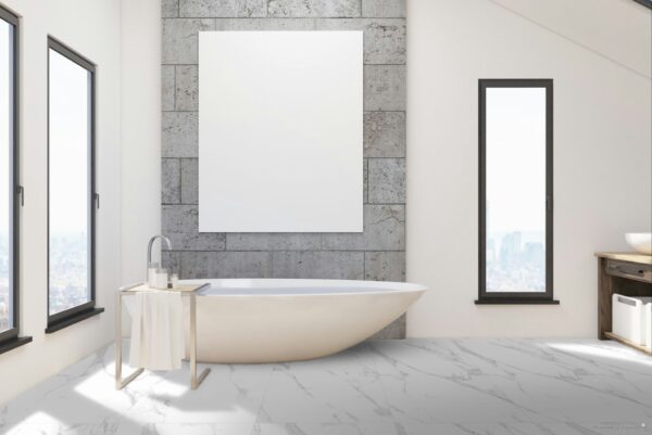 Porcelanico Mate 64x123 Supra Calacata Gris Rt64502 - Imagen 6