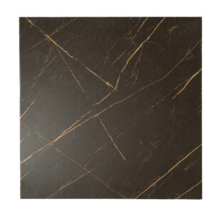 Porcelanico 74,5x74,5 Pulido Marquina Vetas Doradas