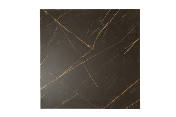 Porcelanico 74,5x74,5 Pulido Marquina Vetas Doradas